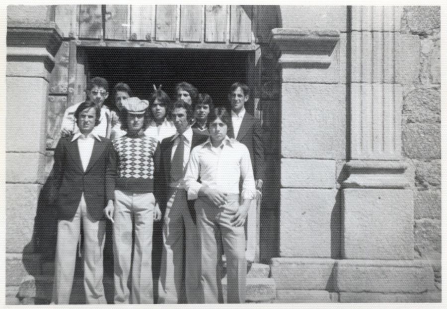 Fernando, Ramon, Javi, Rafa, Vicente,<br> Jesus, Jaime, Gorio, Mario y Eloy