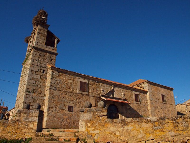 Iglesia desde la casa de Conce