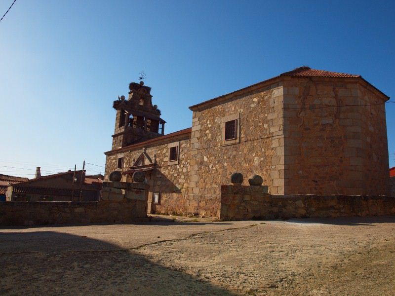 Iglesia desde la casa de tia Marina