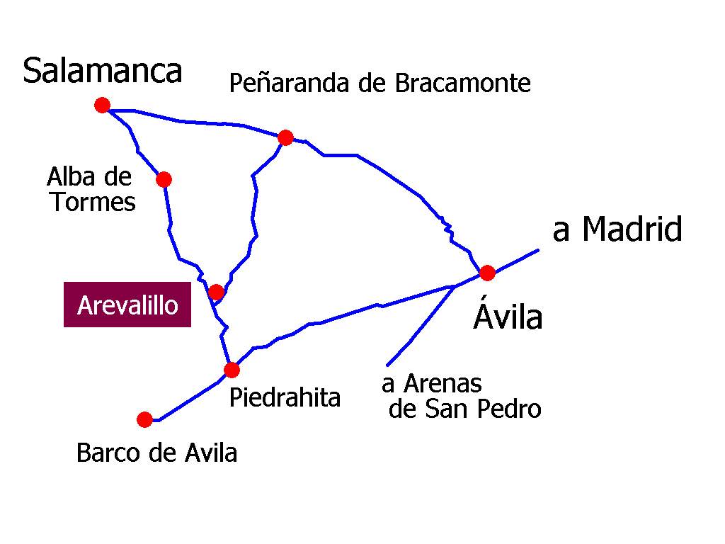 mapa carretera