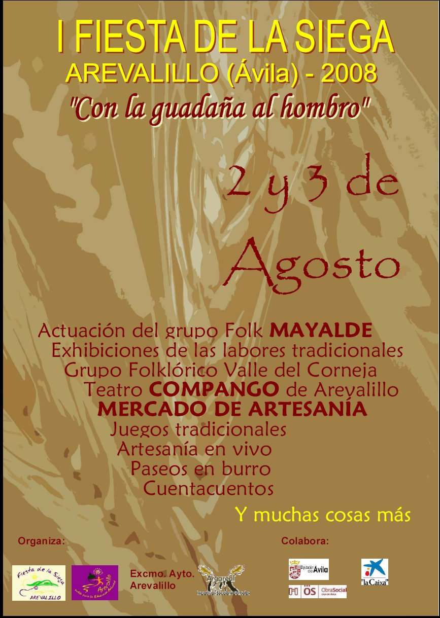 Cartel fiesta siega 2008